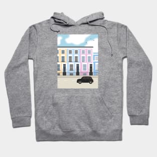 Colorful Notting Hill, London, England Hoodie